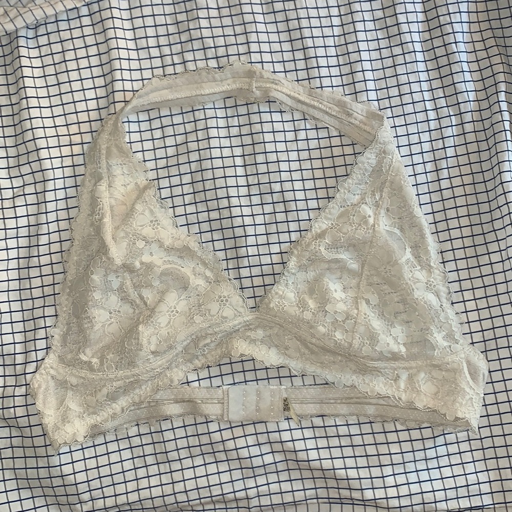 lace halter bralette